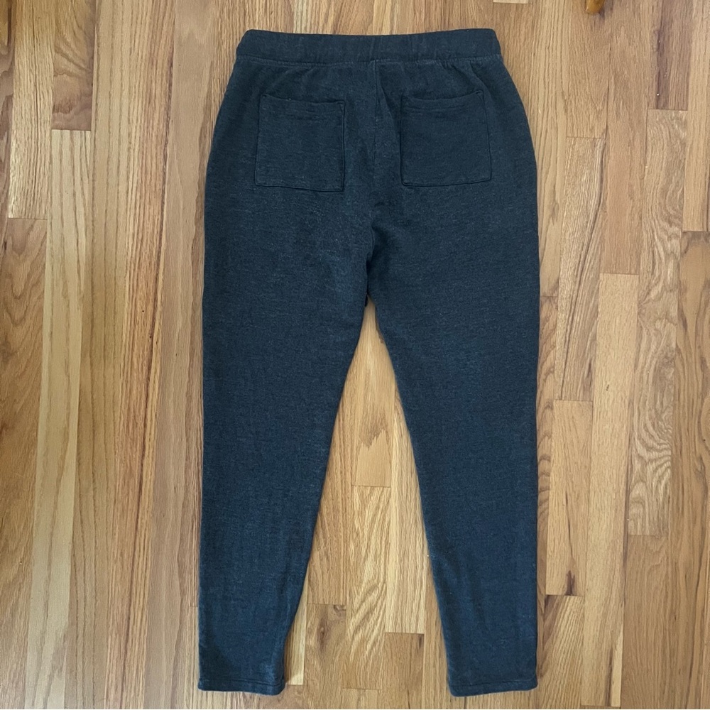 Lou & Grey for LOFT Dark Charcoal Skinny Leg Sweatpants | Size Small 🖤 - Picture 5 of 8